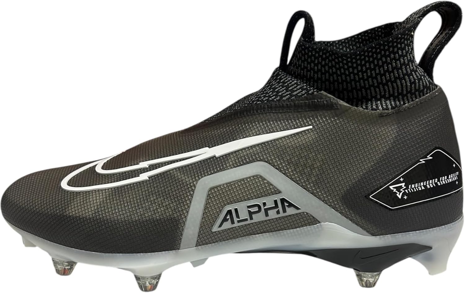 

Футбольные бутсы для мужчин Nike Alpha Menace Elite 3 белые/серый Парткл/опти желтый/черный