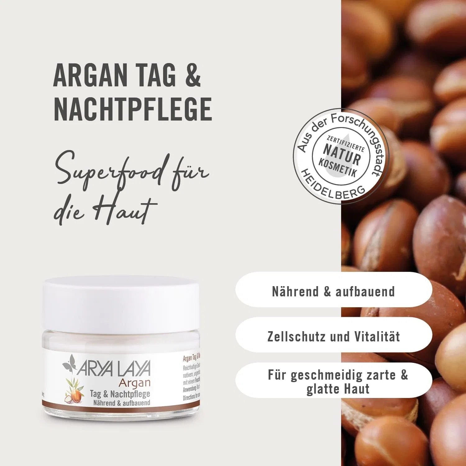 Бустер Arya laya — Дневной и ночной Argan, 50 мл — фото 2