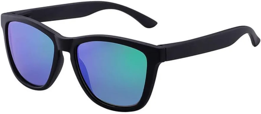 

Ретро поляризованные солнцезащитные очки 2027 года для женщин и мужчин, квадратной формы, с зеркальными линзами, в винтажном стиле MTZJH, C22 Green Mirror