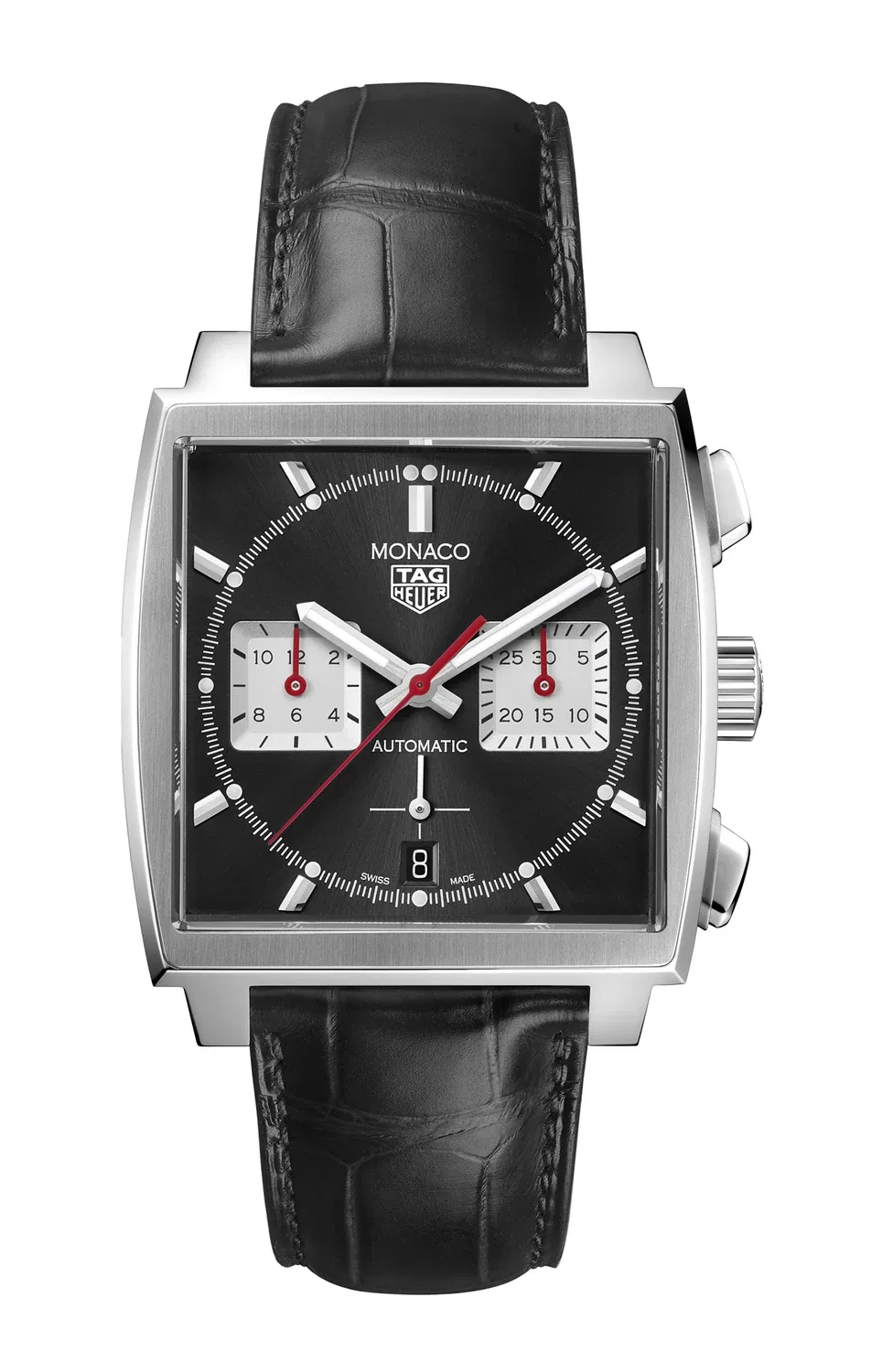 TAG HEUER MONACO ХРОНОГРАФ - CBL2113.FC6177, серебряный