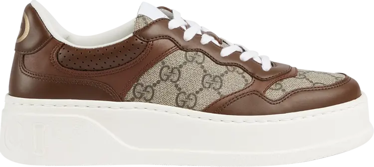 Кроссовки Gucci Wmns GG Sneaker 'Light Brown', коричневый
