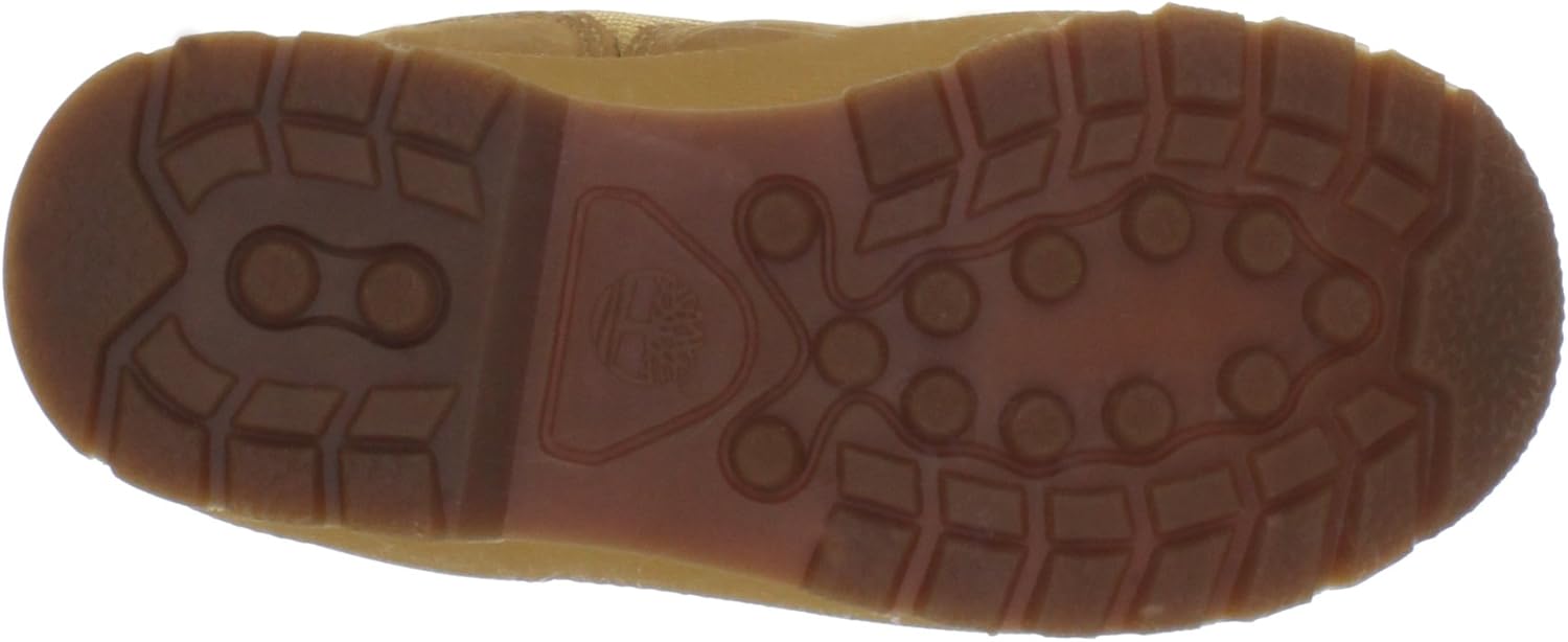 Ботинки Timberland для мальчиков Euro Hiker Mid со шнуровкой для походов, Wheat Nubuck — фото 4
