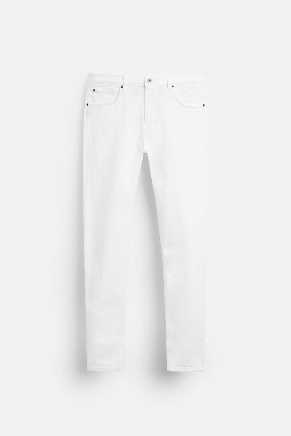 

Узкие джинсы ZARA, белый