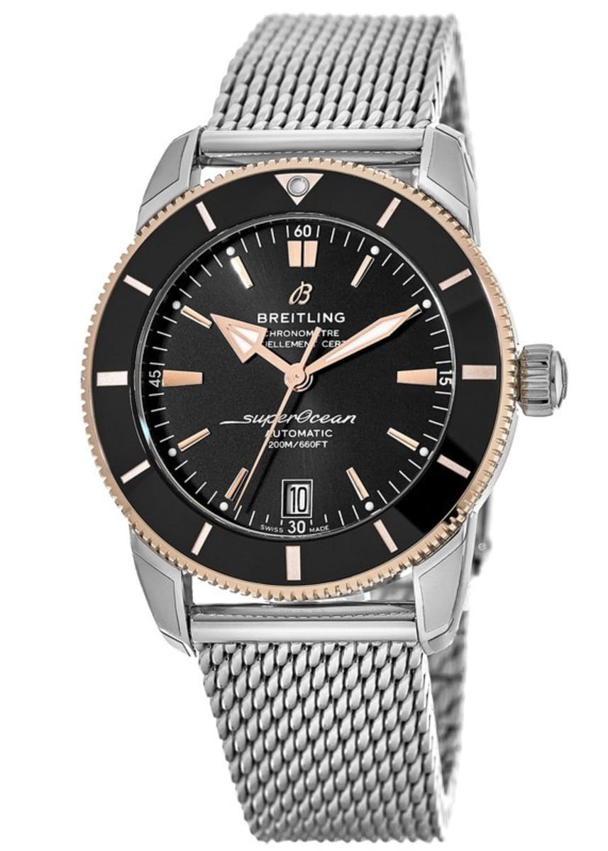 

Мужские часы Breitling Superocean Heritage Automatic 42 из стали и красного золота UB2010121B1A1