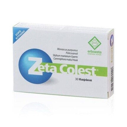 

Зета Колест 30 капсул, Erbozeta