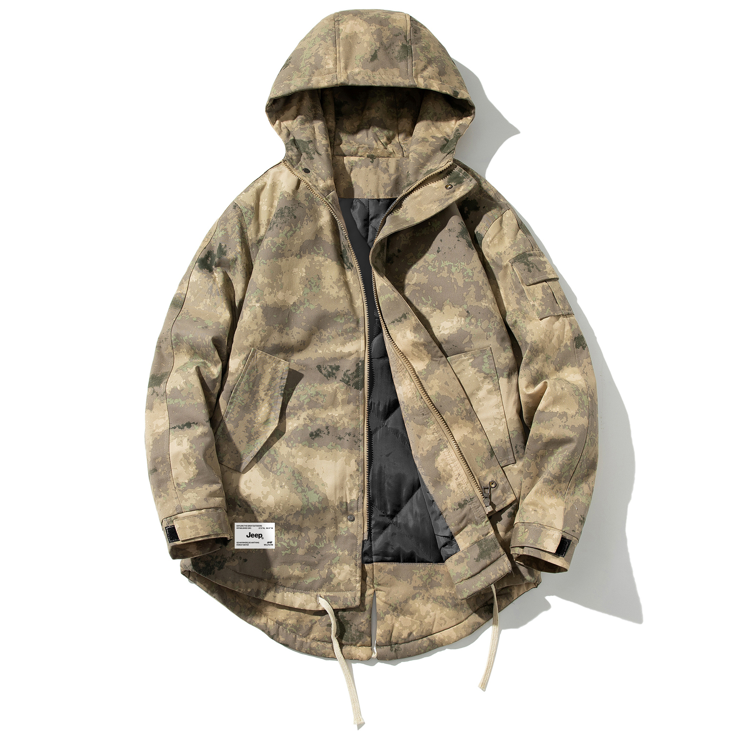 

Куртки и Пальто Унисекс Хаки Джип, Хаки[Тонкие]