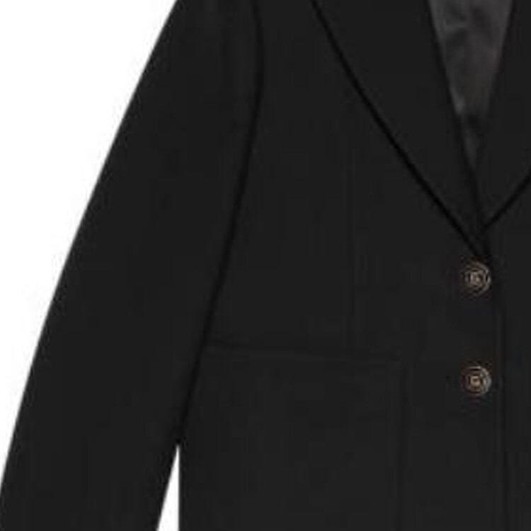 Деловой костюм женский Gucci Классический крой, Элегантный стиль, Черный — фото 4
