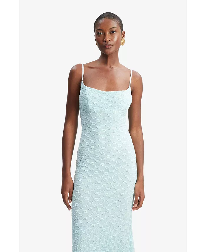 

Женское платье Adoni Mesh Slip Dress Bardot, синий