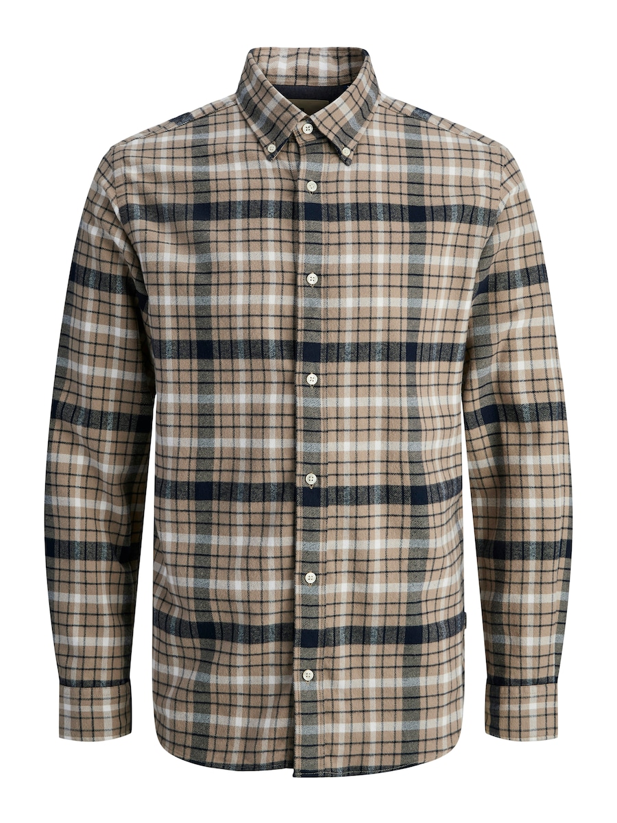 

Рубашка на пуговицах классического кроя Jack & Jones Premium JPRBLUBarkley, серо-коричневый