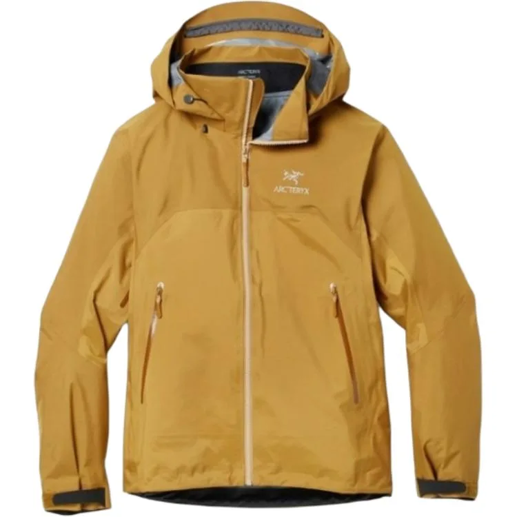 Куртка Arc'teryx BETA AR для гор, походов и города, водонепроницаемая и ветрозащитная, Yukon Yellow/Yukon