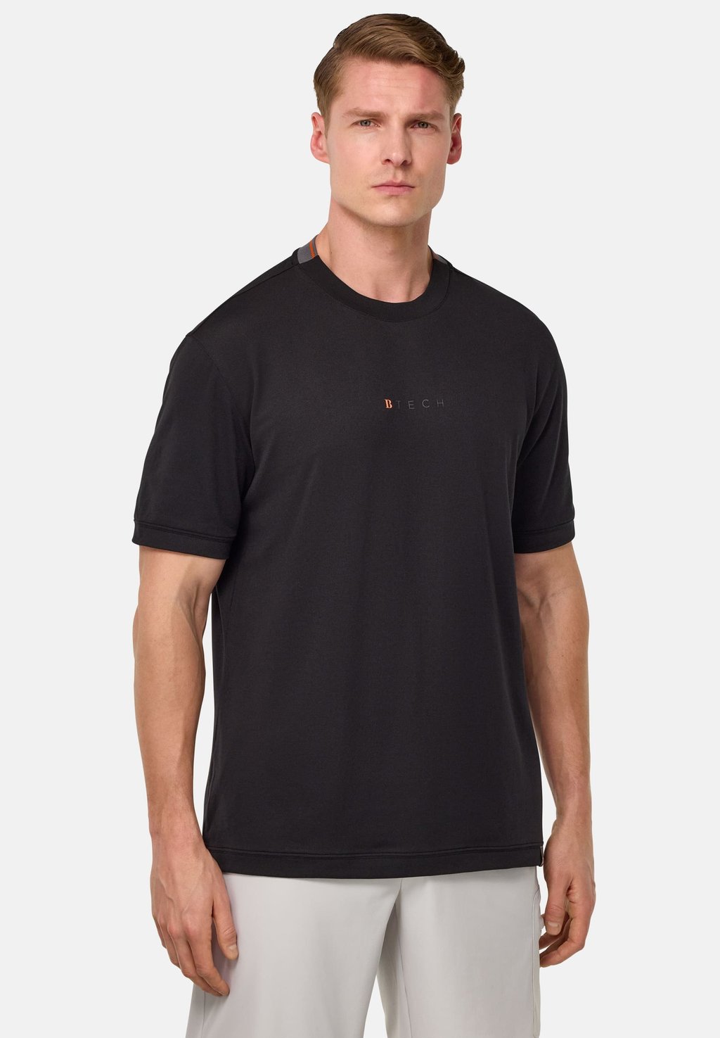 

Футболка с принтом BOGGI MILANO S.CAFÈ HIGH-PERFORMANCE PIQUÉ T-SHIRT S.CAFÈ HIGH-PERFORMANCE PIQUÉ T-SHIRT, черный