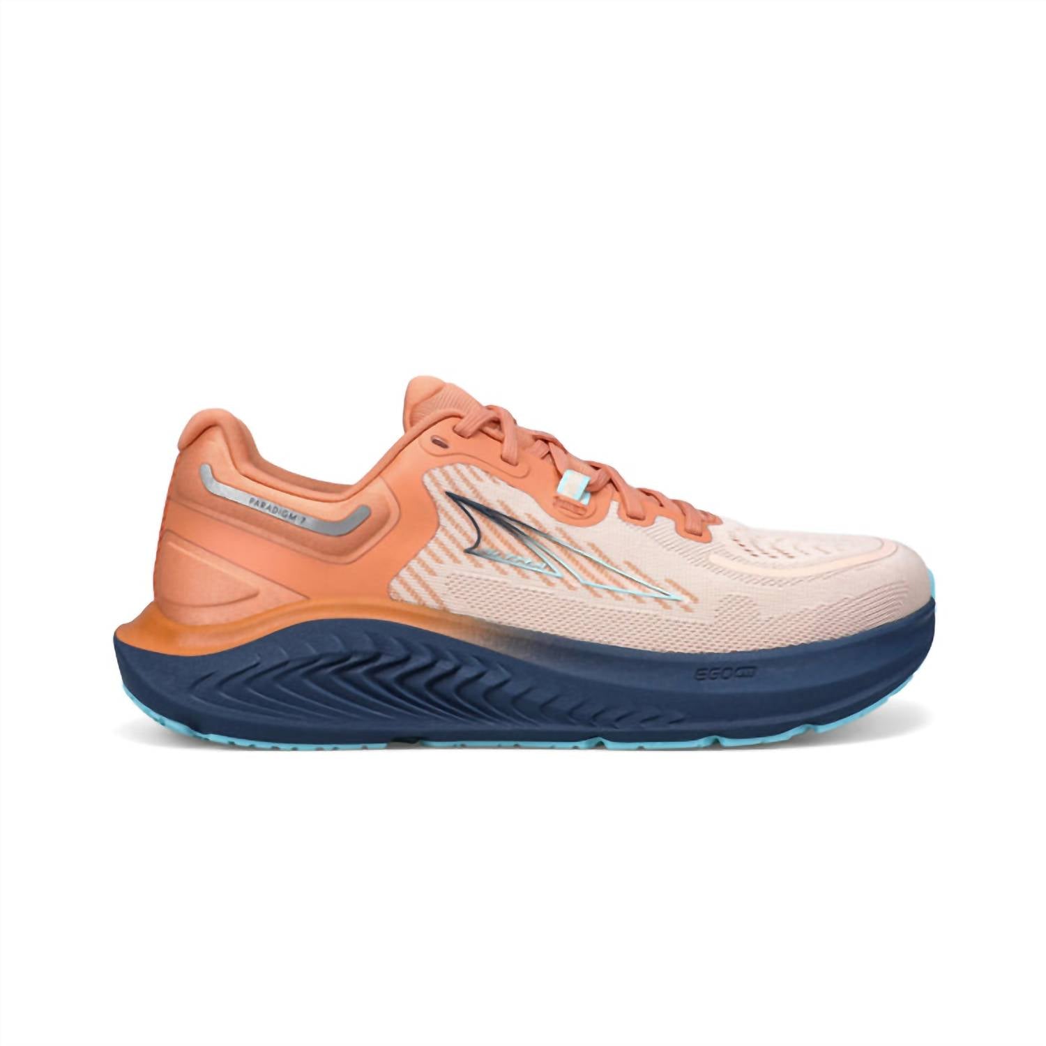 Женские кроссовки Paradigm 7 в синем/коралловом цвете ALTRA