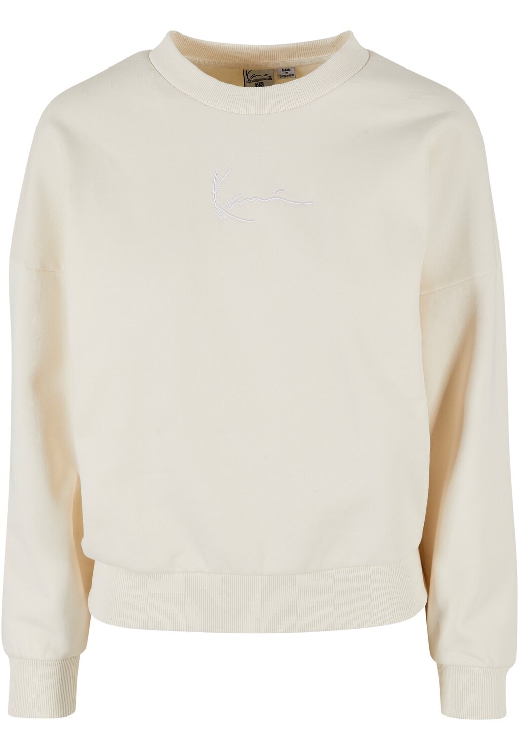 

Толстовка SIGNATURE CREW Karl Kani, цвет off white