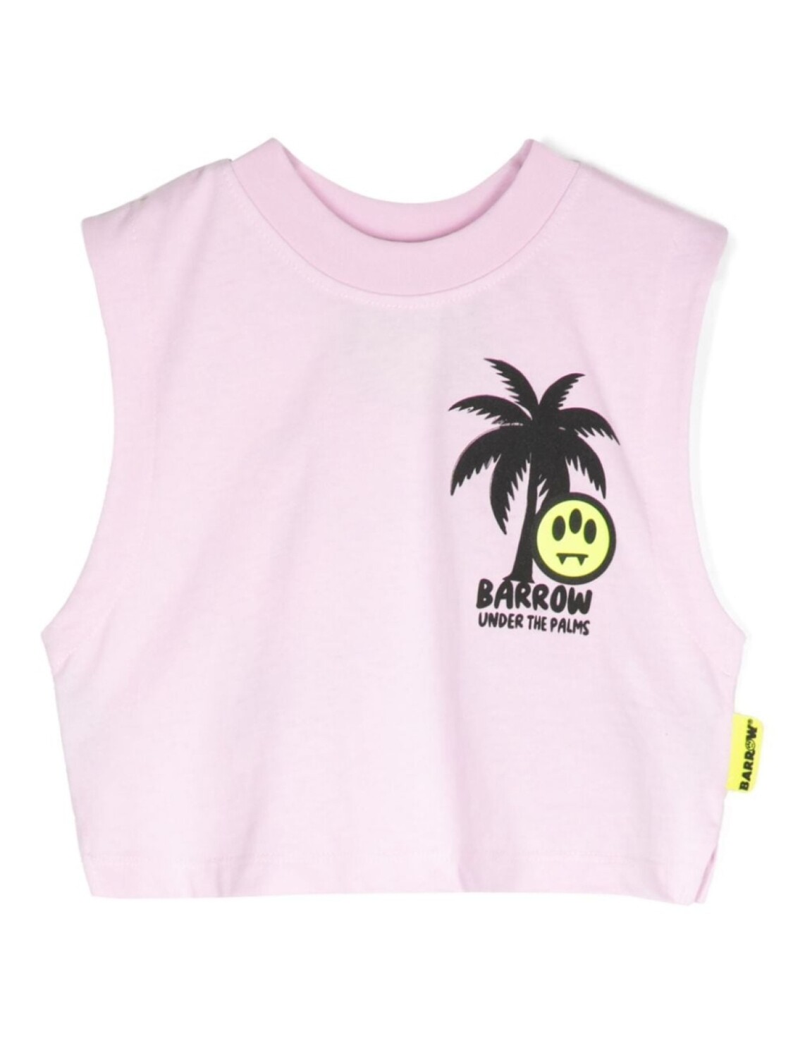 

Футболка из хлопка с логотипом Barrow kids, розовый