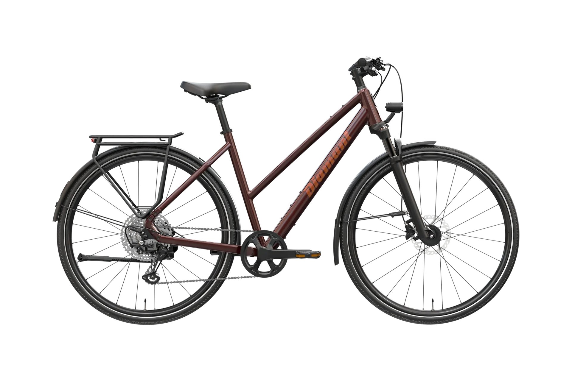 

Трекинговый велосипед Diamant Mahon trip pro - 28 дюймов - trapez - 2026, rot | schwarzkirsch metallic