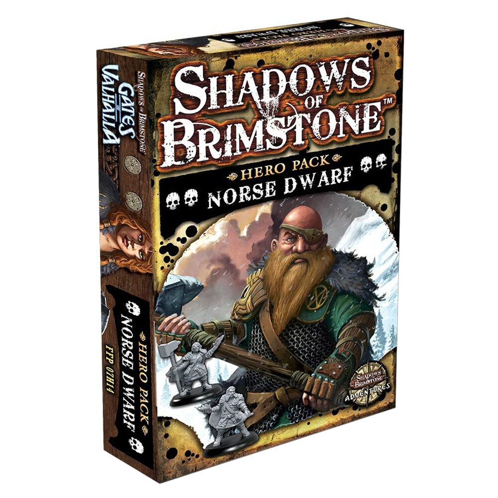 

Настольная игра Flying Frog Productions Shadows of Brimstone: Gates of Valhalla: Hero Pack - Norse Dwarf