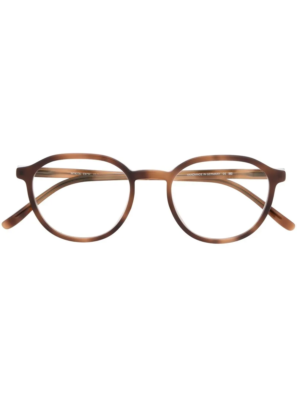 

Очки в круглой оправе Mykita, коричневый