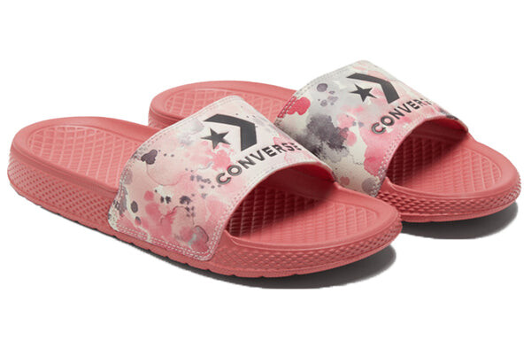 Тапочки chuck taylor all star slide slippers pink/white Converse, розовый — фото 3
