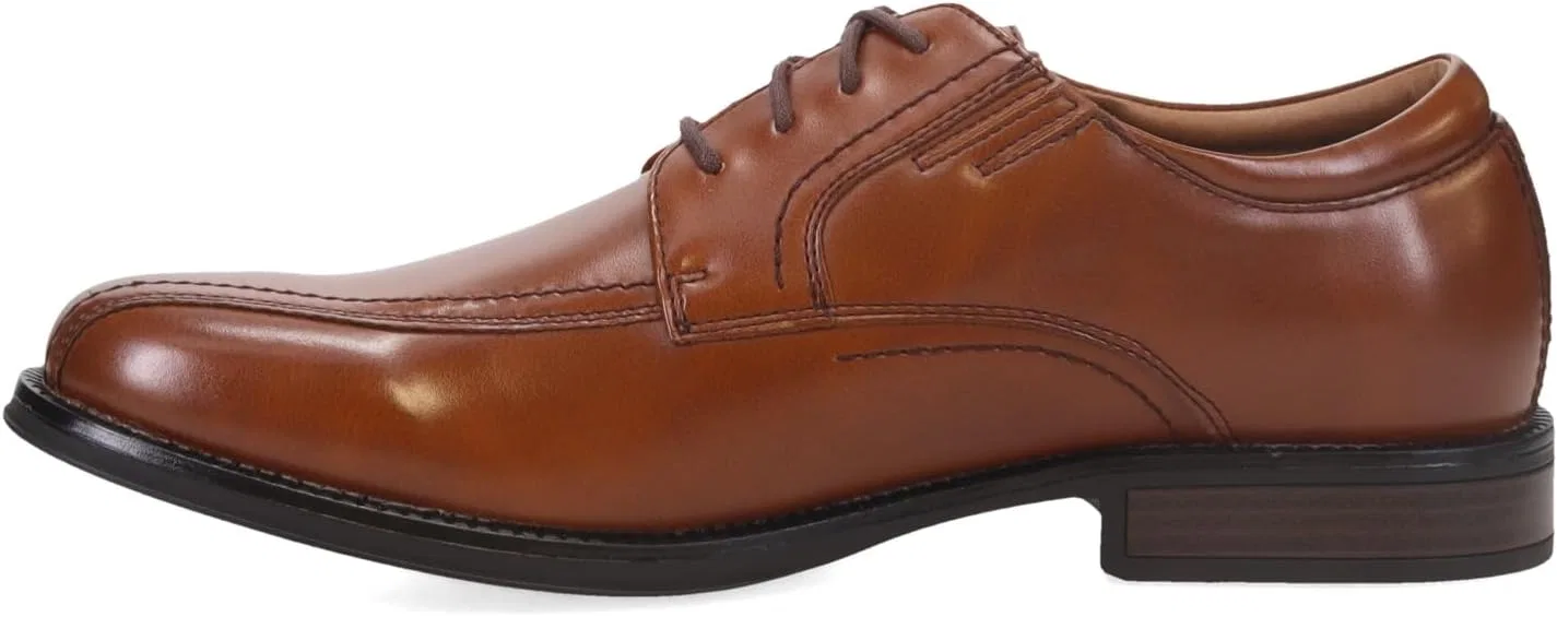 Мужские туфли-оксфорды Dockers Geyer Dress Run Off, Light Brown — фото 4