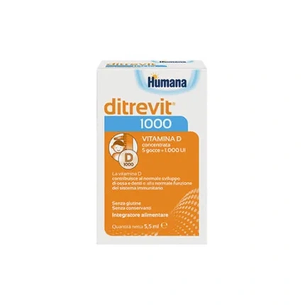 

Ditrevit 1000 Витамин D Капли 55 мл Humana