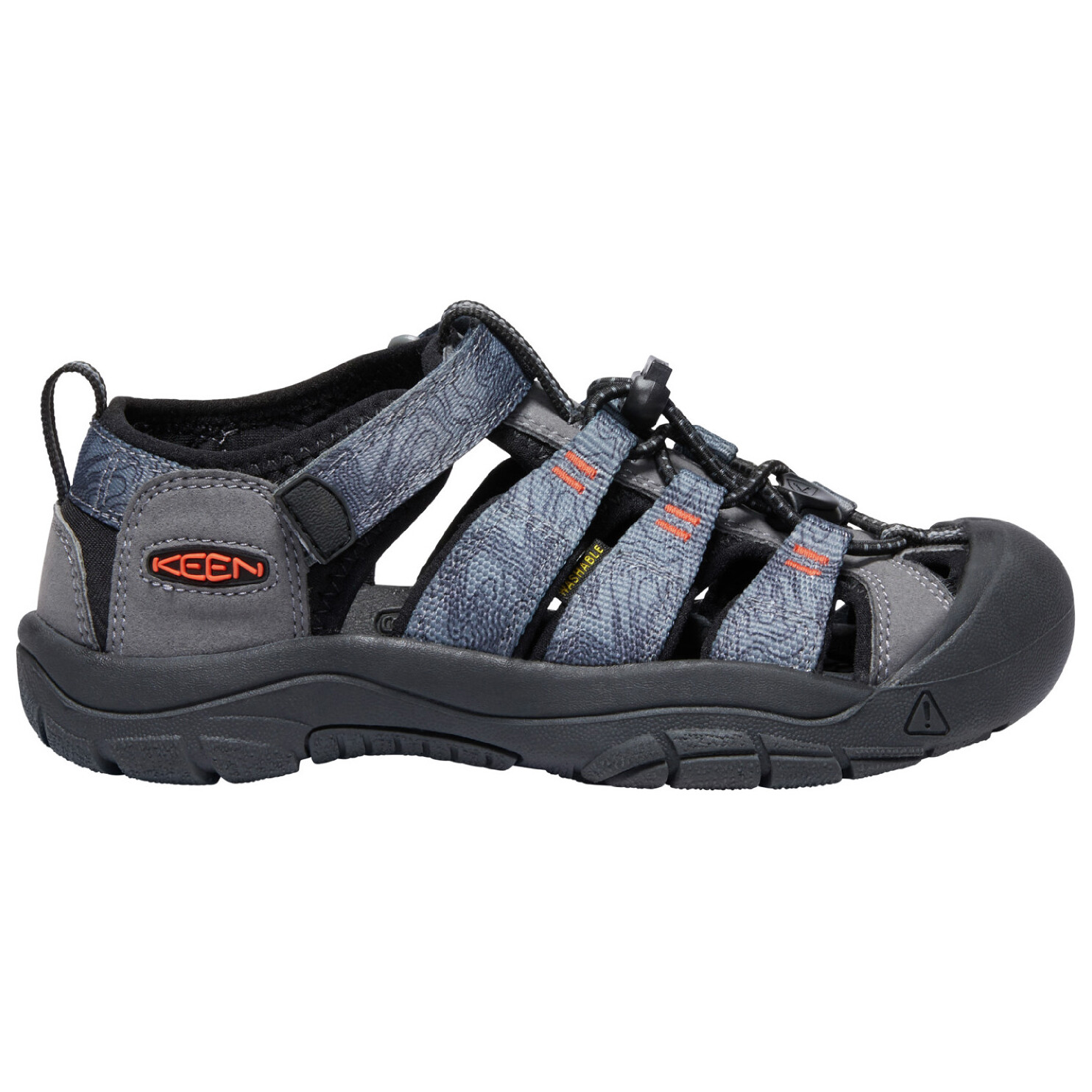 

Сандалии Keen Youth Newport H2, цвет Steel Grey/Black