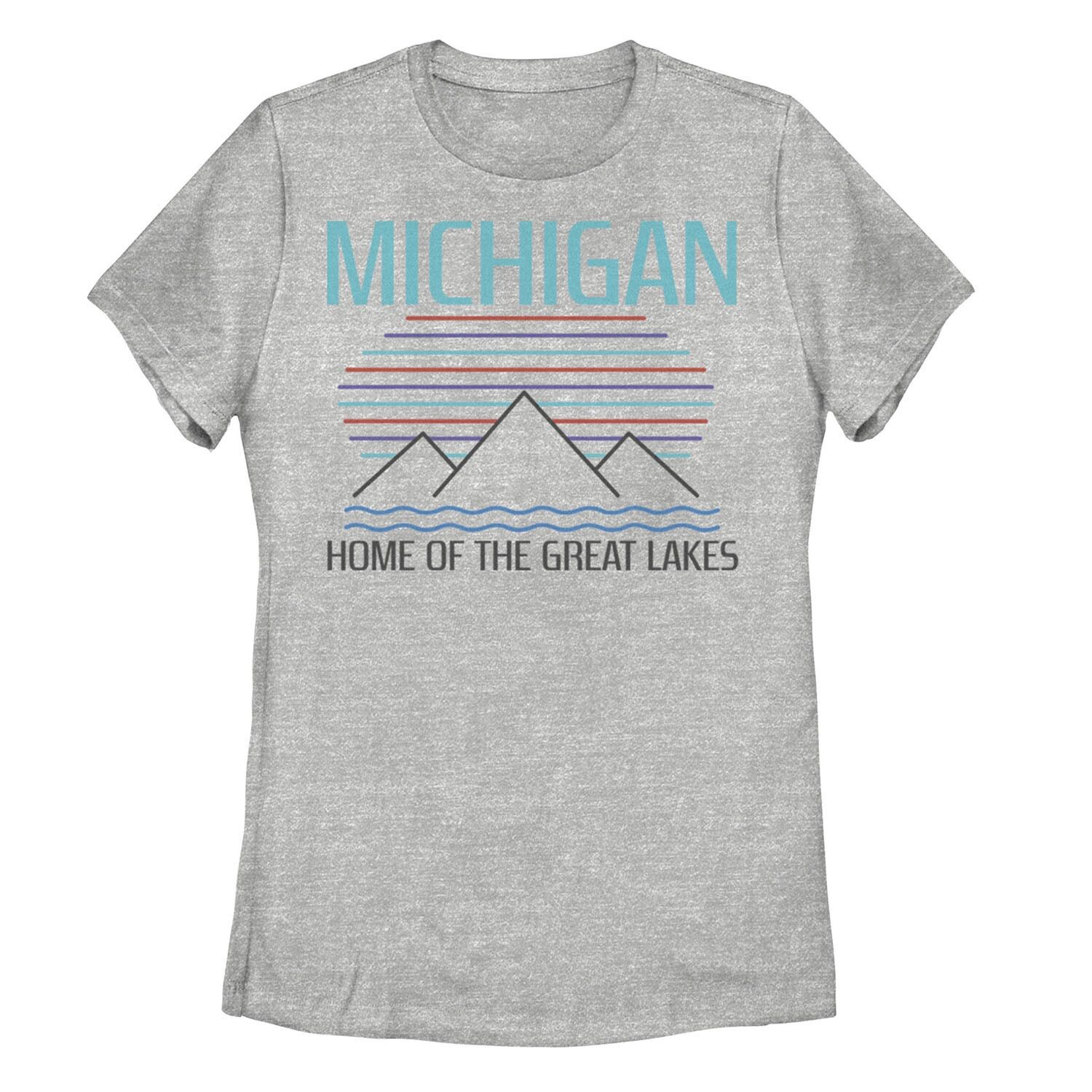 

Футболка с графическим рисунком Fifth Sun Michigan Home Of The Great Lakes для юниоров