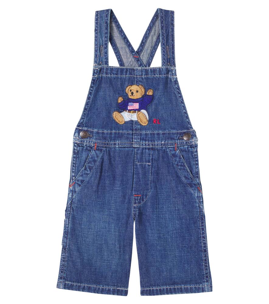 

Джинсовый комбинезон Baby Polo Bear Polo Ralph Lauren Kids, Cohasset