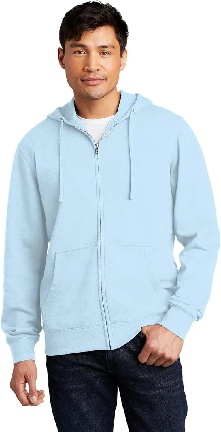 

Толстовка District V.I.T. Fleece Full-Zip, Ice Blue, S