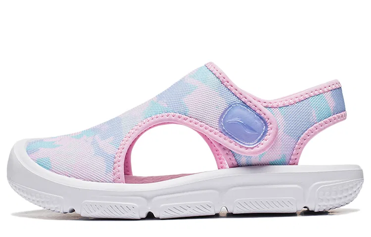 Кроссовки Li Ning YOUNG Tracing Huiyou 2.0, нескользящие, с амортизацией, дышащие, легкие Li-Ning YOUNG, Peachy Pink/Pure Blue/River Aqua Blue