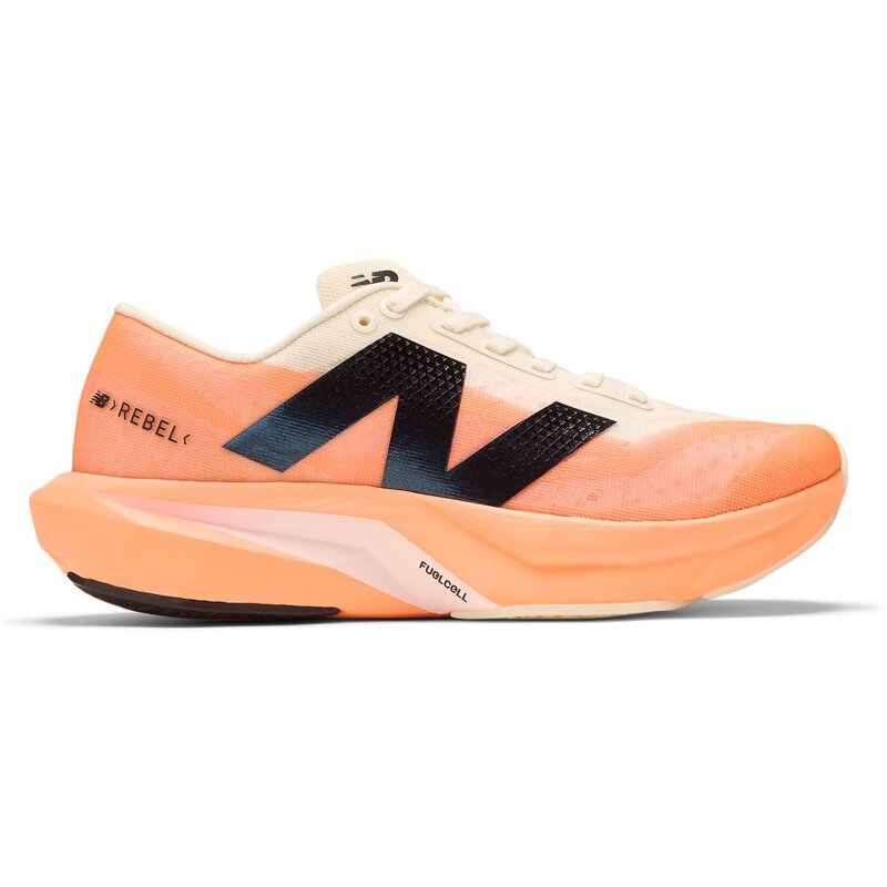 Кроссовки Fuelcell Rebel v4 New Balance, цвет hot mango (wfcxcc4)