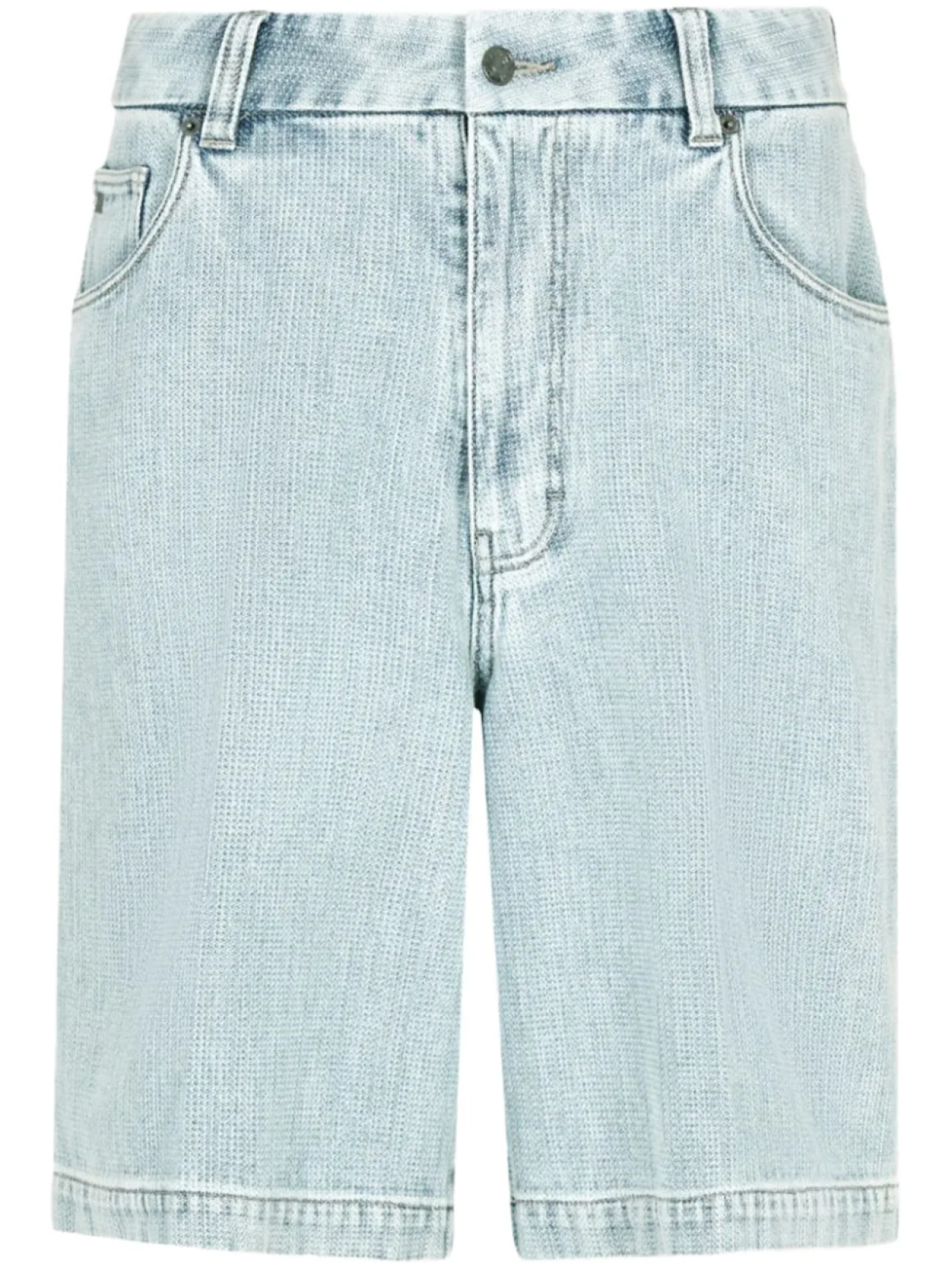 

Джинсовые шорты Emporio Armani, синий