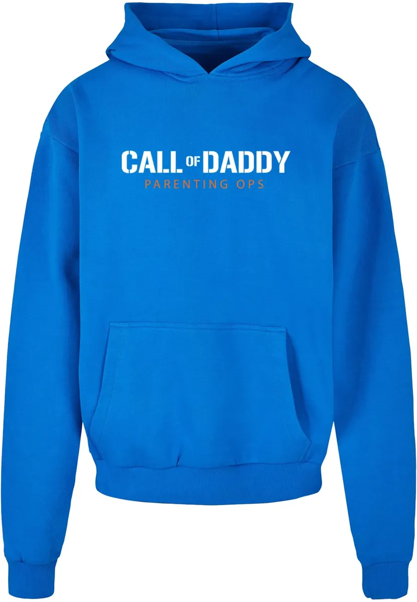

Толстовка с капюшоном Merchcode " Merchcode Men's Fathers Day - Call of Daddy Ultra Heavy Hoody", синий