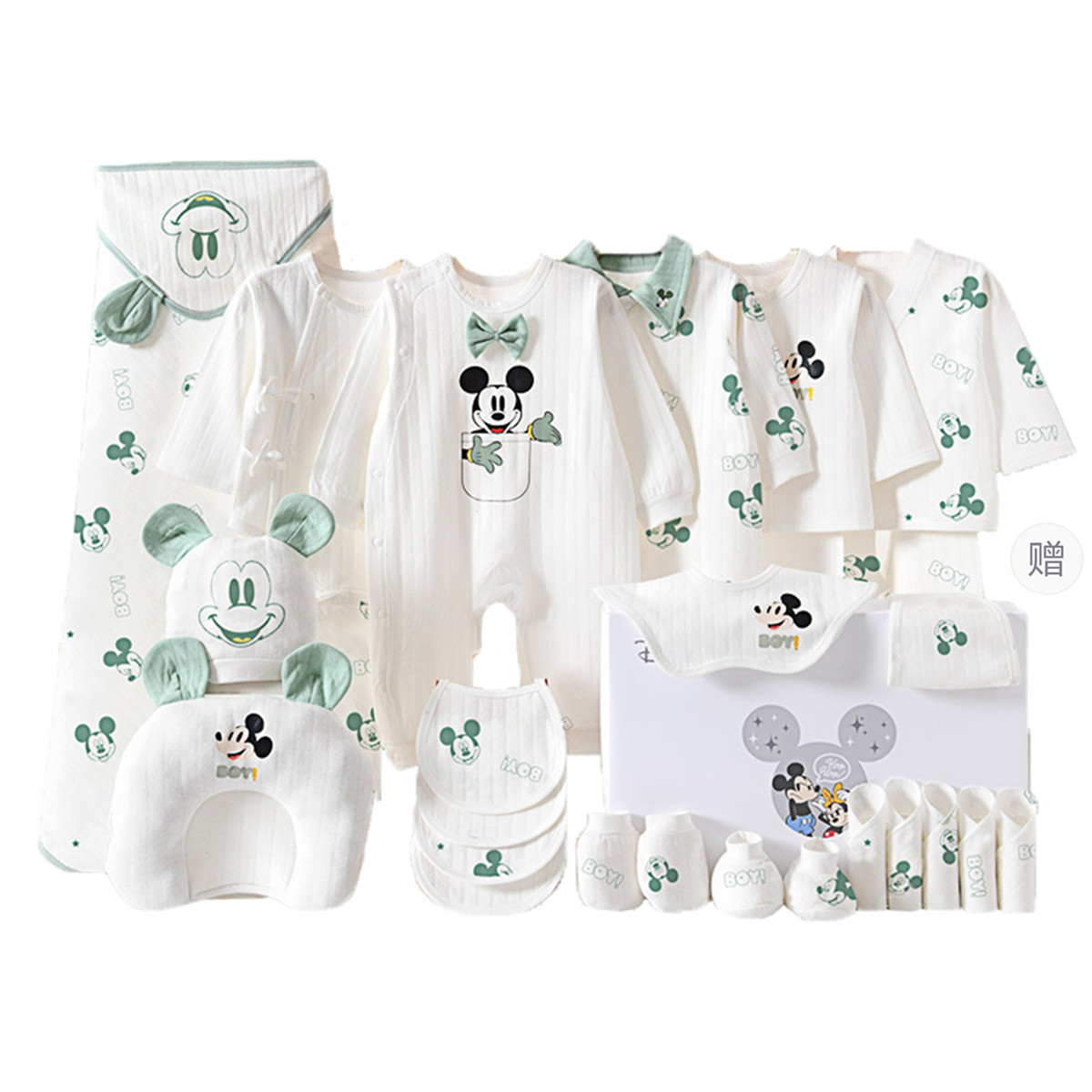 

Подарочная коробка для малышей и детей ясельного возраста Disney, зеленый