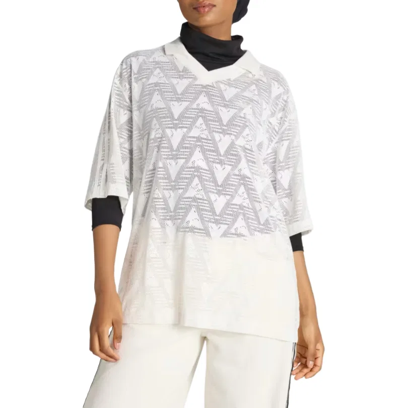 Футболка женская Soccer Jersey Adidas Originals, Cloud White — фото 3