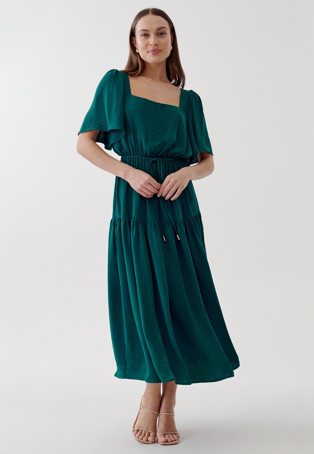 

Платье макси CLARICE TUSSAH, цвет emerald