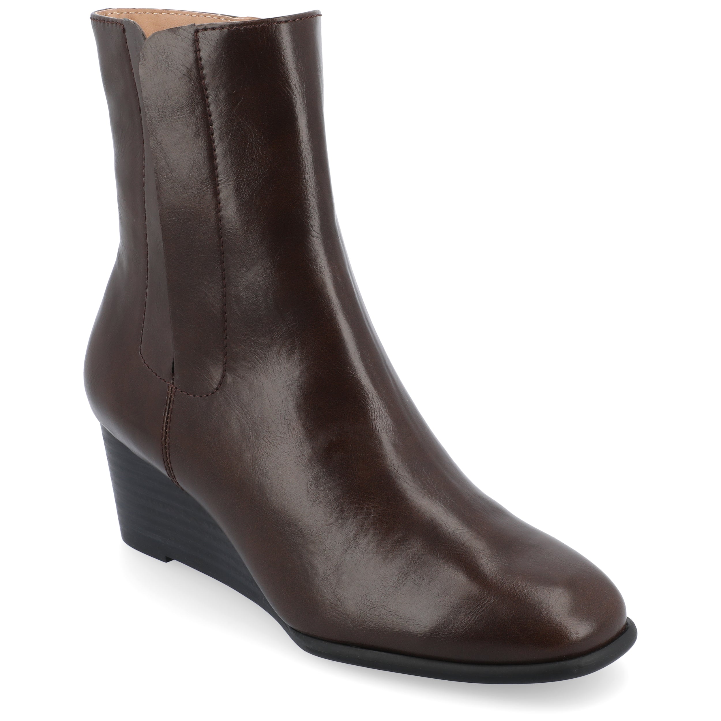 Journee Collection Женские Ботильоны Tru Comfort Foam Kylo, коричневый