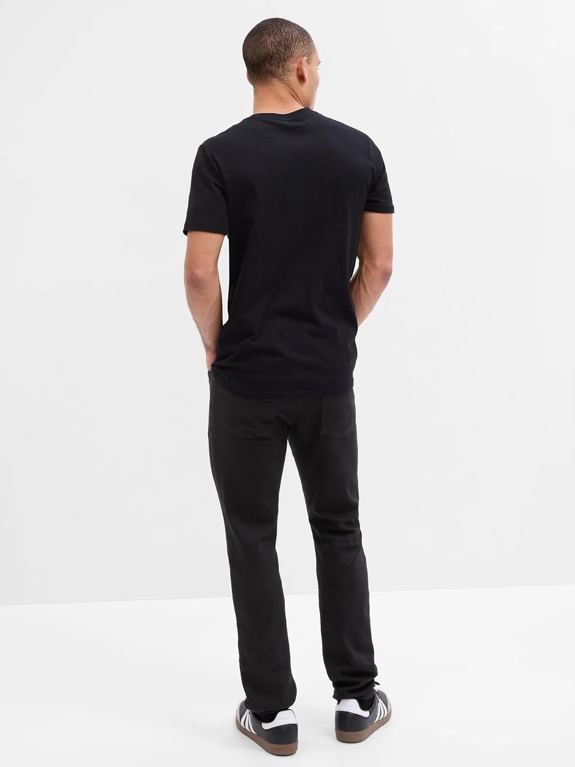 Джинсы скинни GAP Black Wash — фото 2