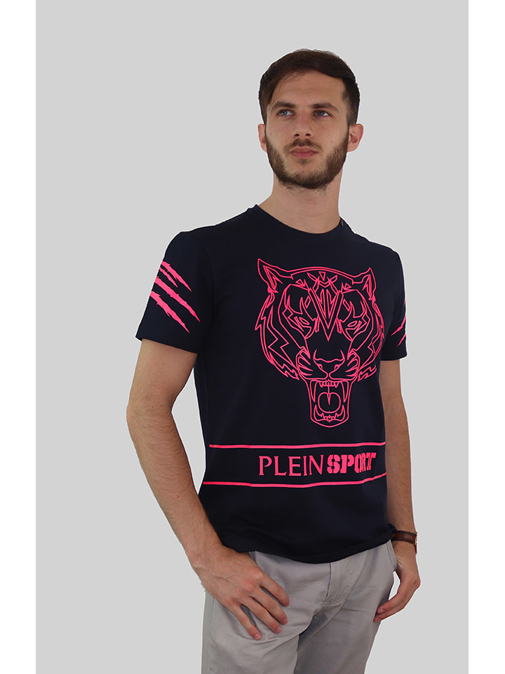 

Футболка Plein Sport, темно-синий