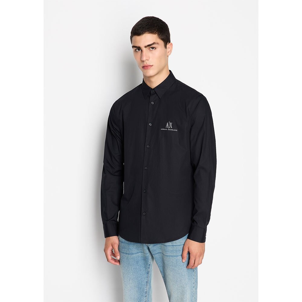 

Рубашка с длинным рукавом Armani Exchange 8NZCP2_ZNBJZ, черный