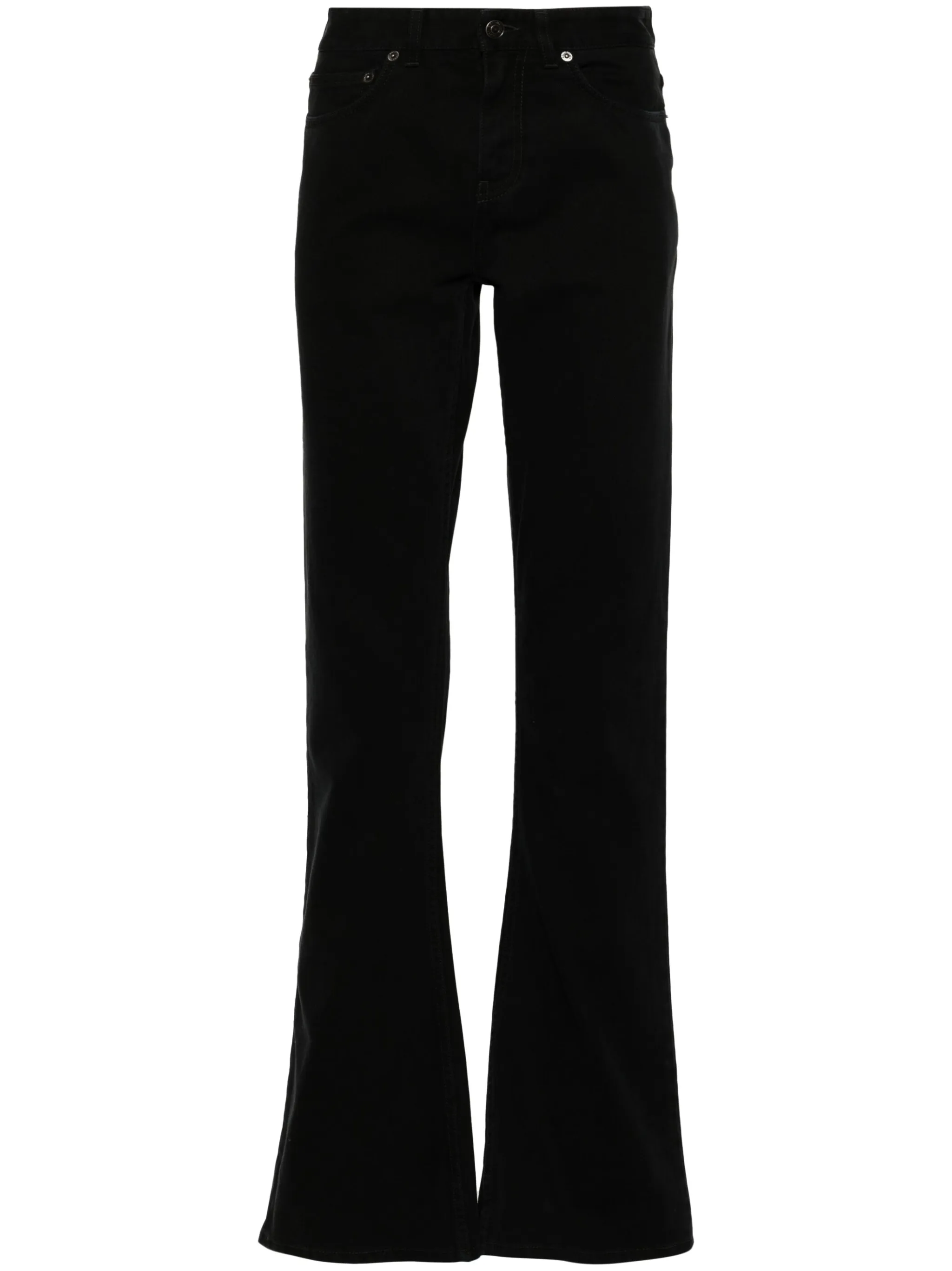 

Джинсы bootcut средней посадки Balenciaga, черный