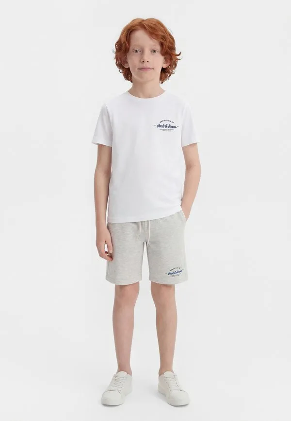 Базовая футболка jjbrandon Jack & Jones Junior, Bright White
