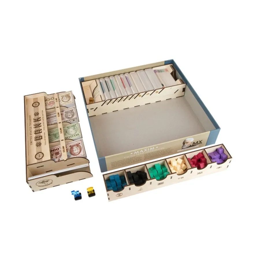

Тесла против Эдисона Организатор, Game Storage Trays (The Broken Token)