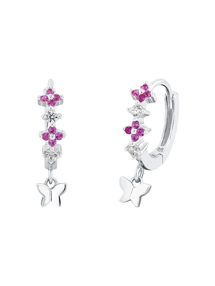 

Prinzessin Lillifee Серьги-кольца из серебра 925 пробы, покрытые родием розового цвета