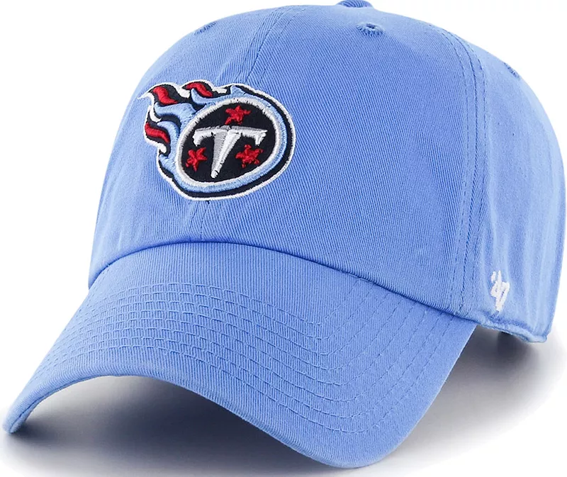 

Синяя регулируемая кепка для взрослые Tennessee Titans Legacy Clean Up '47