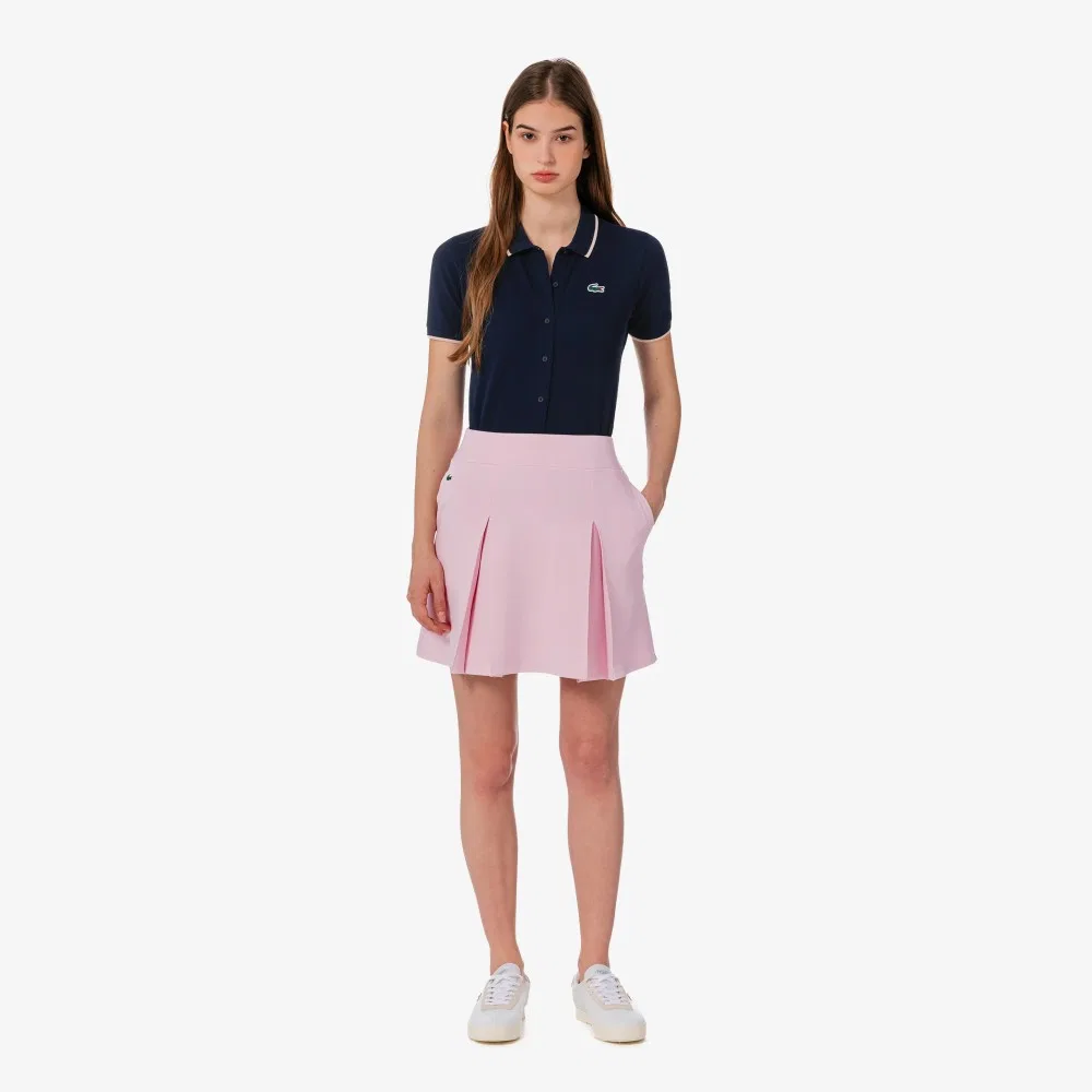 Юбка Lacoste из джерси, розовая
