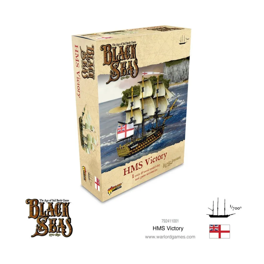 

HMS Victory Королевского флота, Black Seas (1/700)