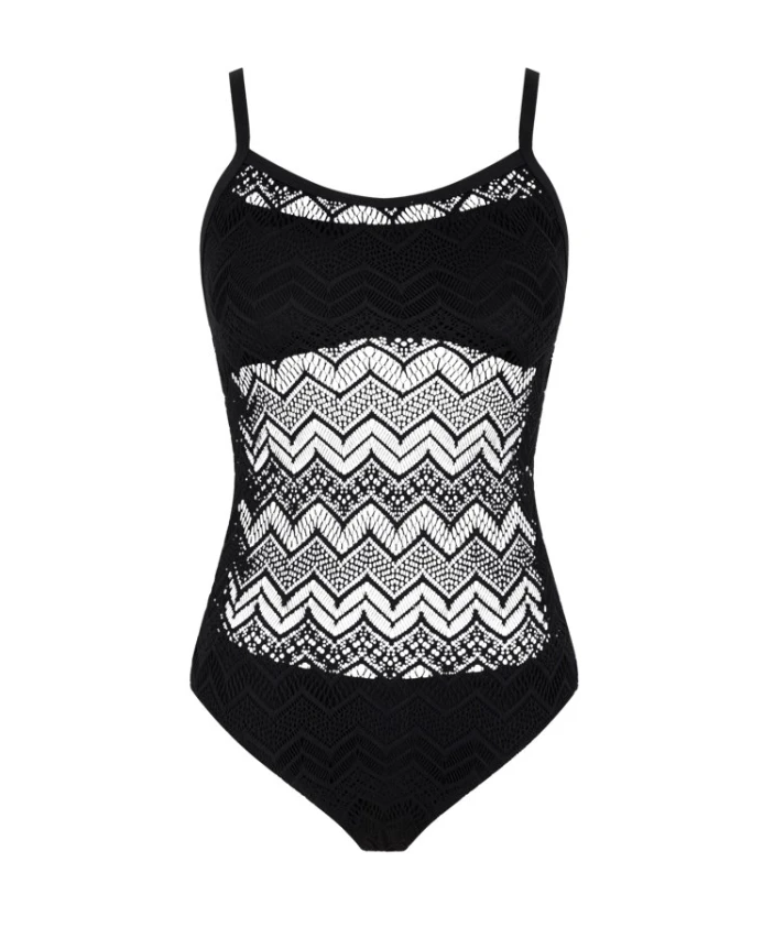 

Цельный кружевной купальник Lisanne Vilebrequin, черный