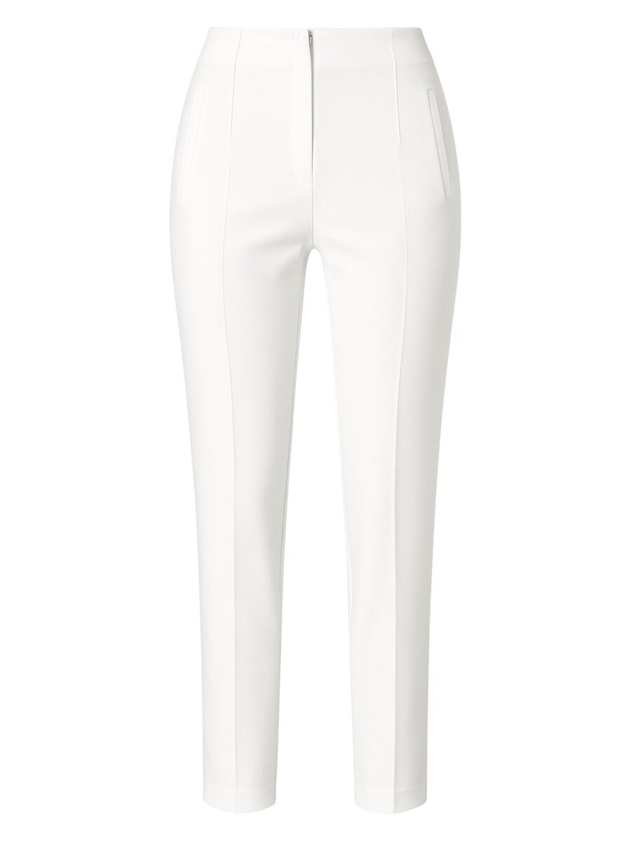

Узкие брюки со складками спереди fashionshowcase Alessia, белый