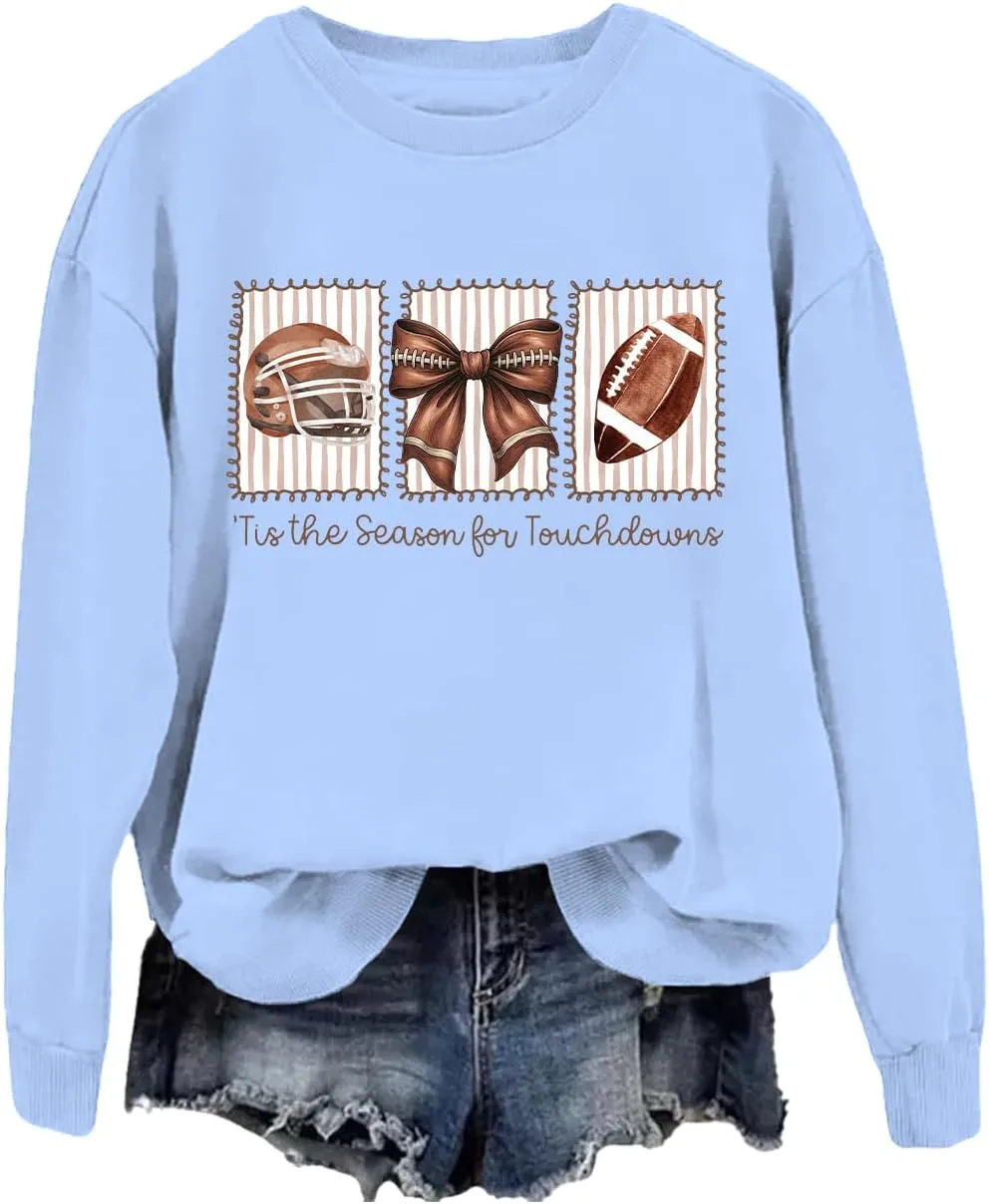 

Свитшут Coquette Bow с капюшоном для футбольного сезона Exosea