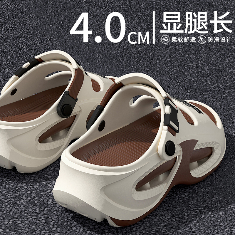 Сандалии Teenagers Cushioning Rebound Abrasion Resistant Kids' Sports & Outdoors Slippers Kung Fu partners, белый — фото 4